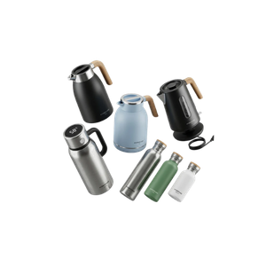 Insulated water pots and thermal flasks